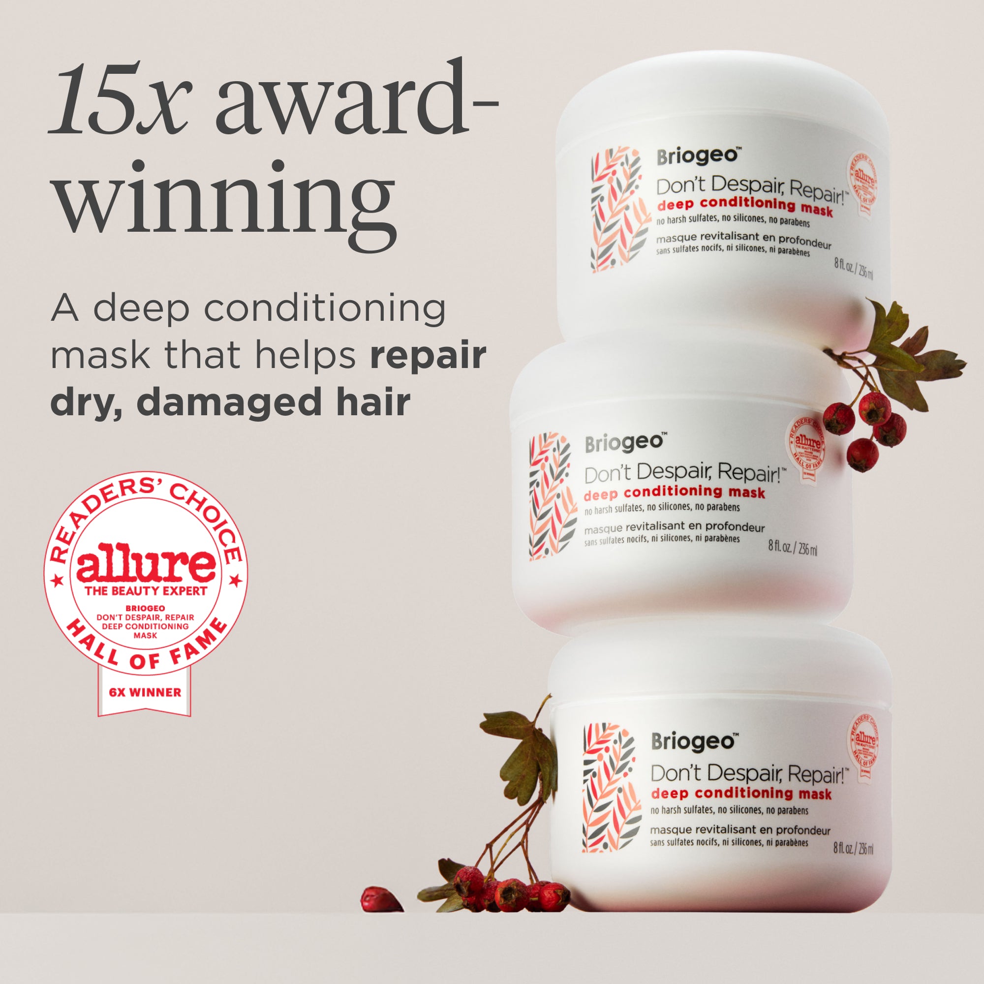 Don’t Despair Repair!™ Deep Conditioning Mask - Briogeo