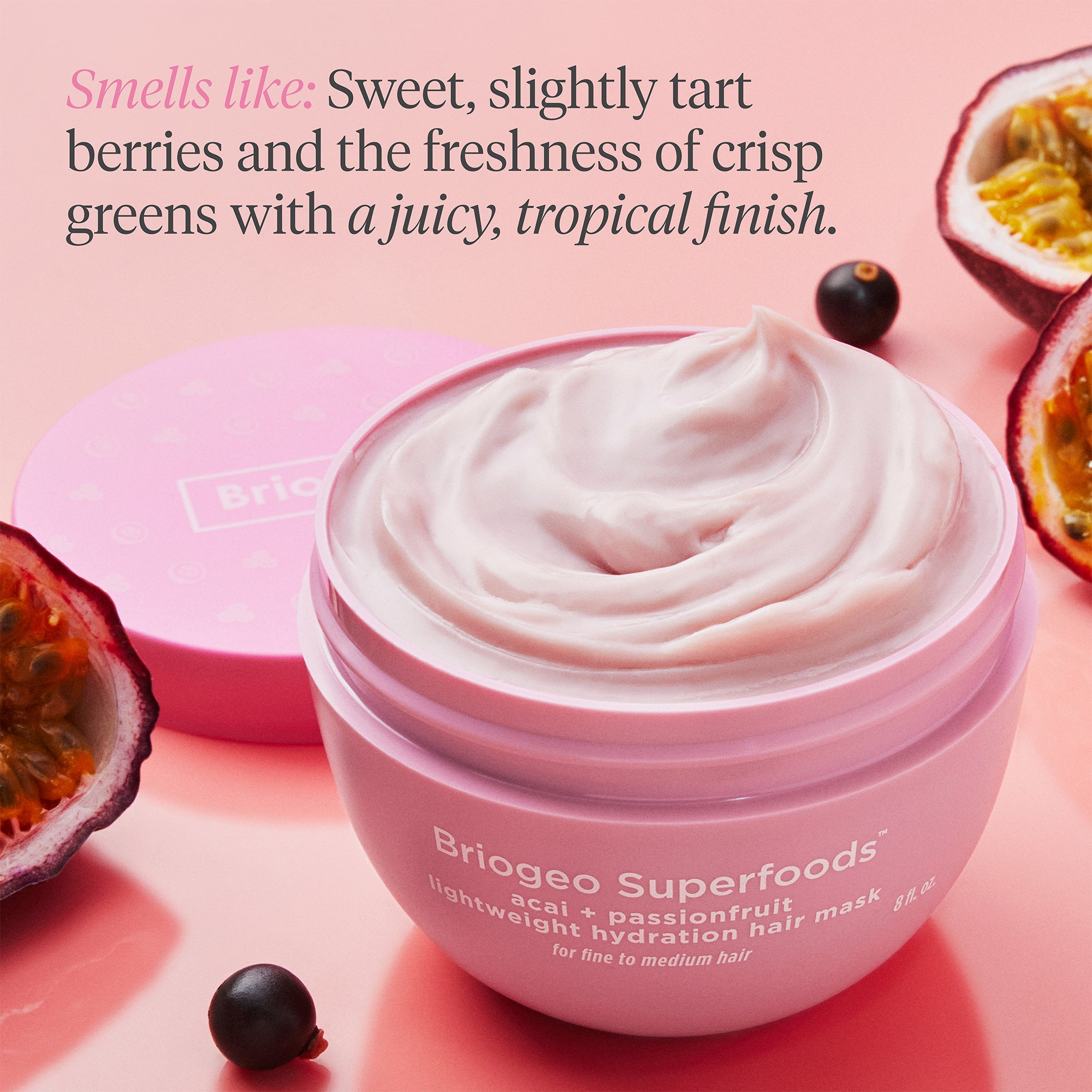 Superfoods Lightweight Hydration Hair Mask 2 oz - Briogeo