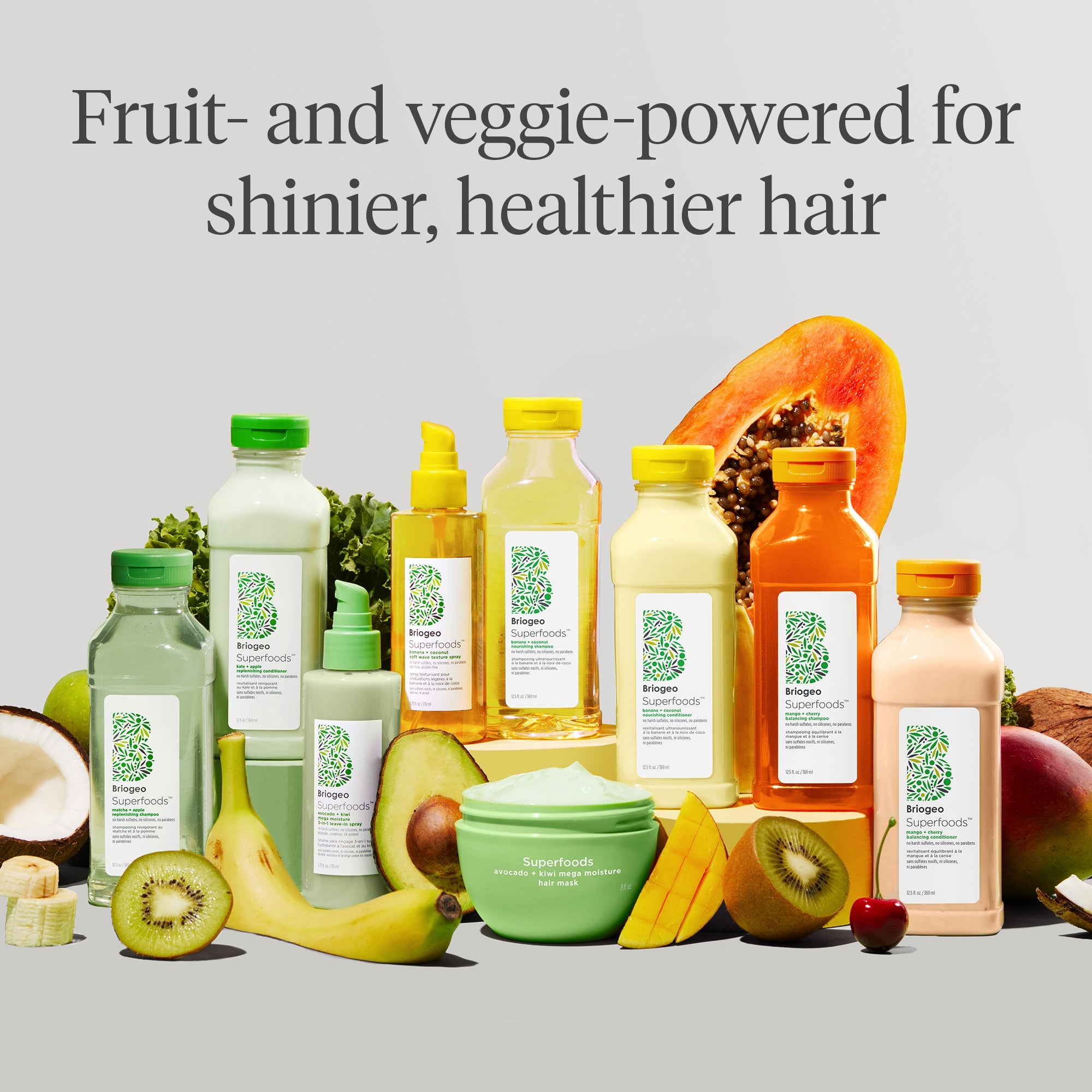 Superfoods Kale + Apple Replenishing Superfood Conditioner - Briogeo