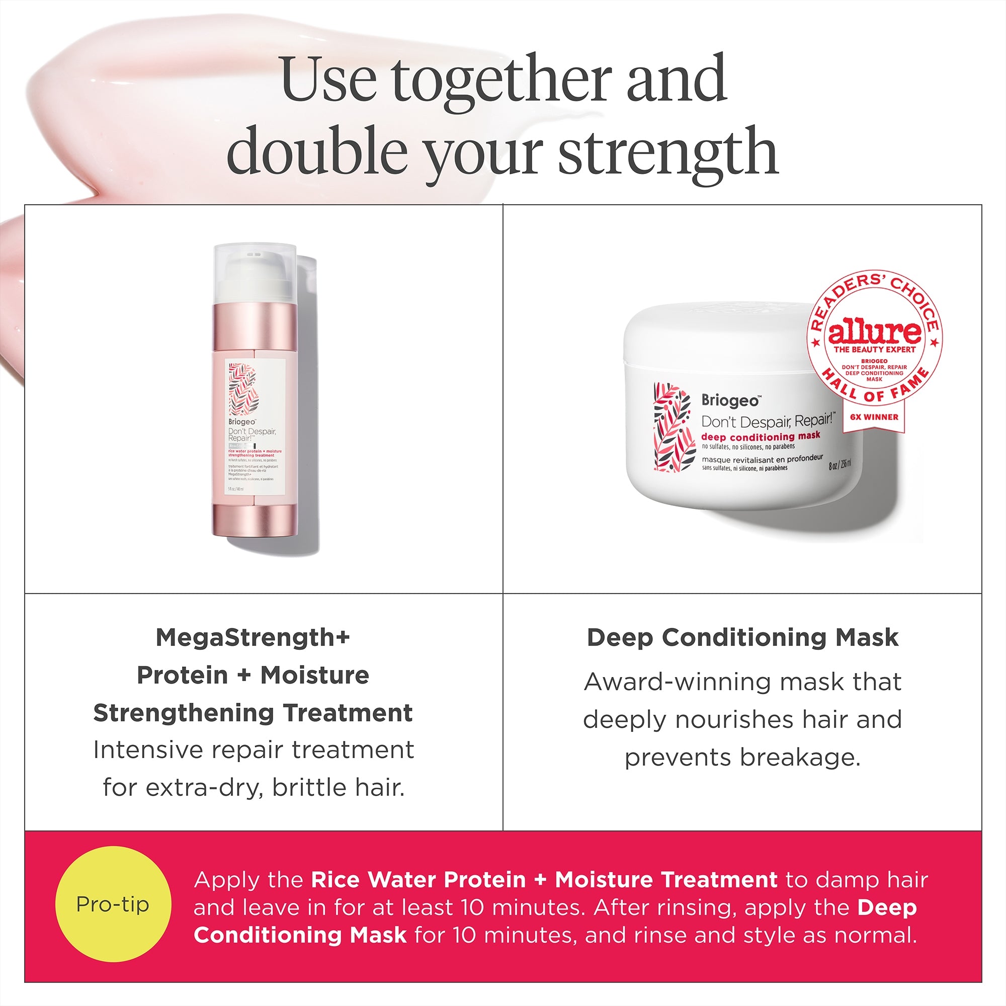 Don’t Despair Repair!™ Deep Conditioning Mask 2 oz - Briogeo